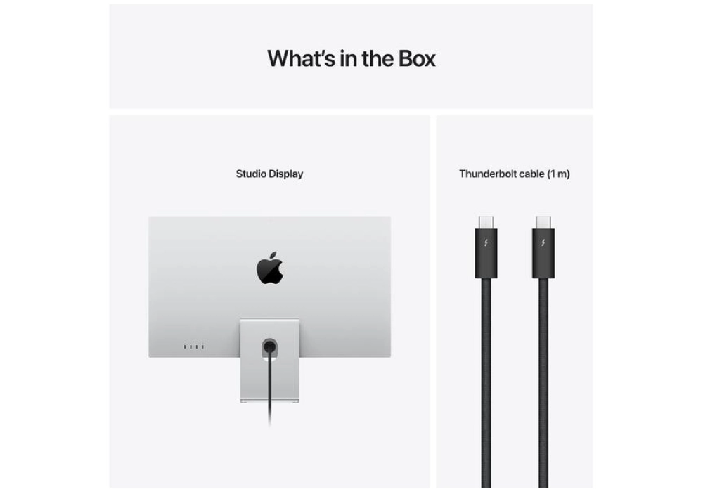 Apple Studio Display (nanotexture, montage VESA)