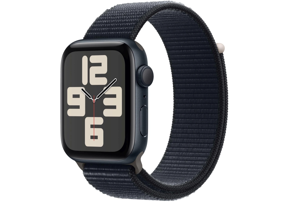 Apple Watch SE 2023 44 mm GPS Alu Sport Loop Minuit