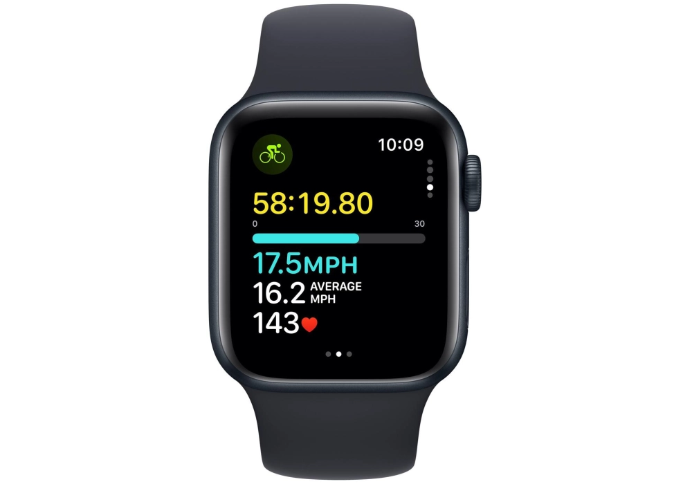 Apple Watch SE 2023 44 mm LTE Alu Sport Minuit M/L