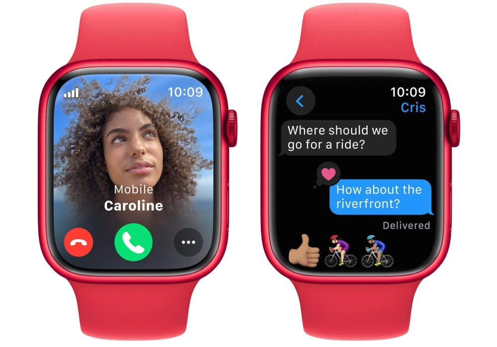 Apple Watch Series 9 41 mm LTE Alu (Product)Red Sport M/L