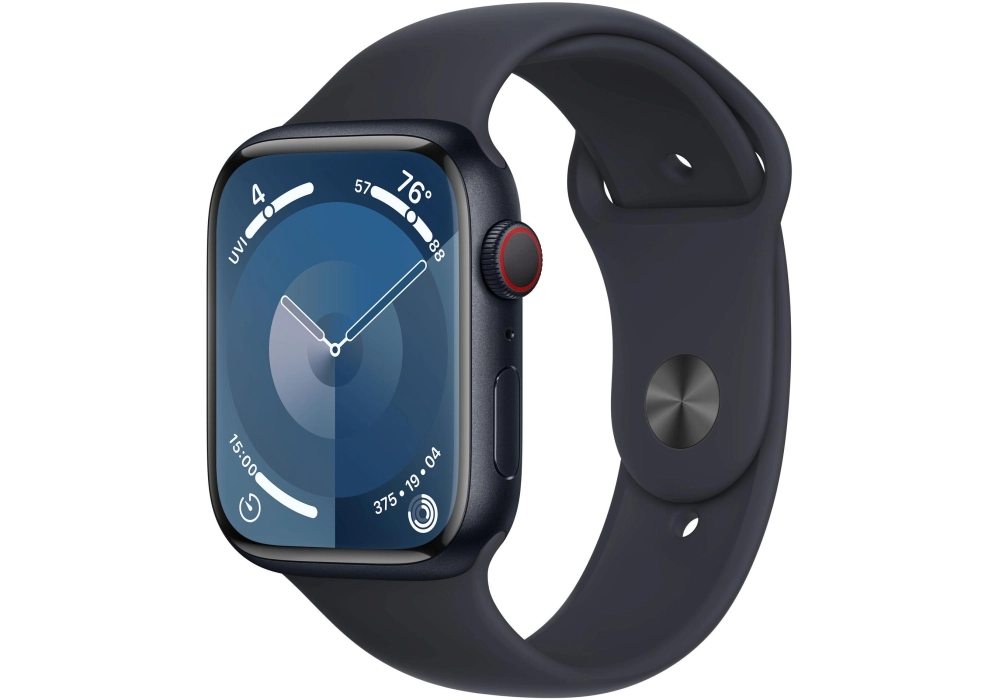 Apple Watch Series 9 41 mm LTE Alu Minuit Sport S/M