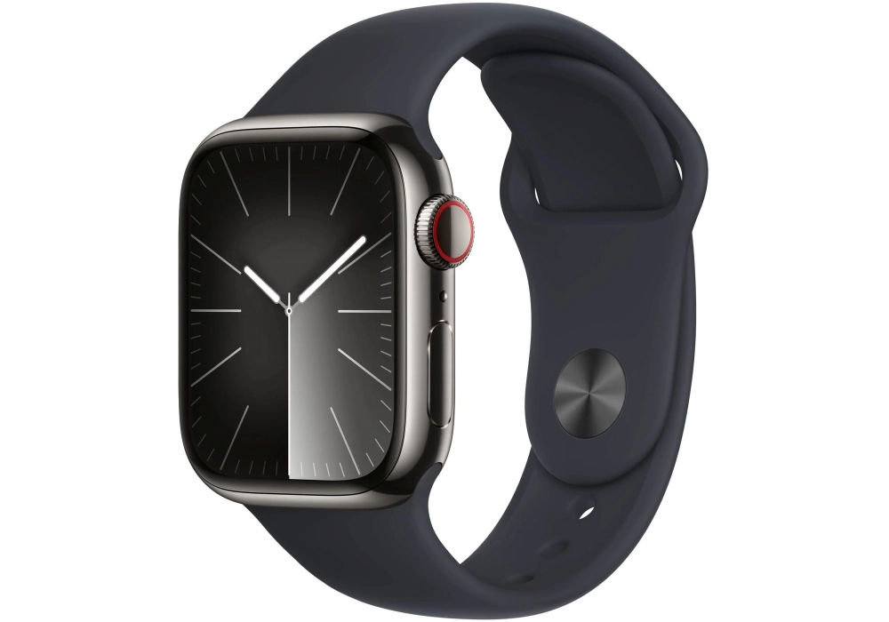 Apple Watch Series 9 41 mm LTE Graphite Sport Minuit M/L