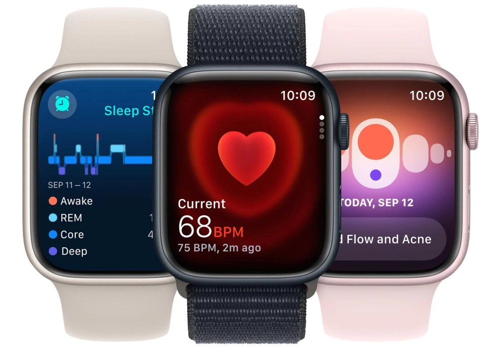 Apple Watch Series 9 45 mm Alu (Product)Red Sport M/L