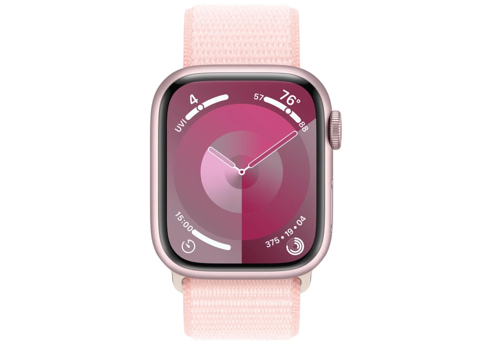 Apple Watch Series 9 45 mm LTE Alu Rose Loop Rose pâle