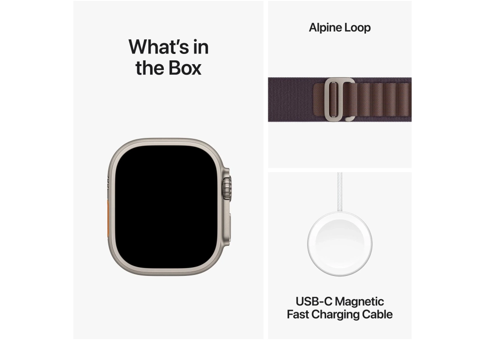 Apple Watch Ultra 2 Alpine Loop Indigo Medium