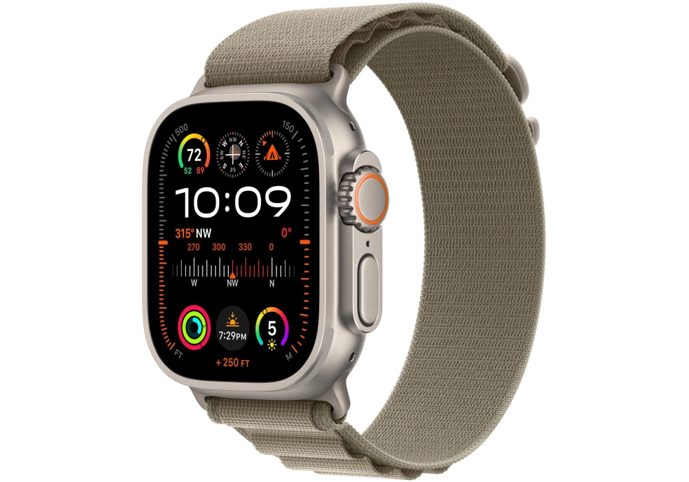 Apple Watch Ultra 2 Alpine Loop Olive Large