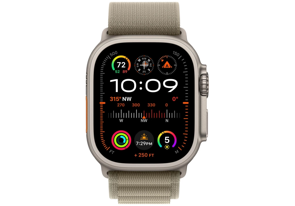 Apple Watch Ultra 2 Alpine Loop Olive Large