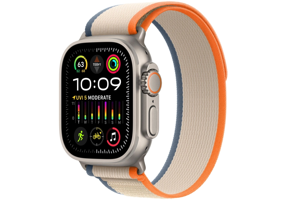 Apple Watch Ultra 2 Trail Loop Orange/Beige S/M