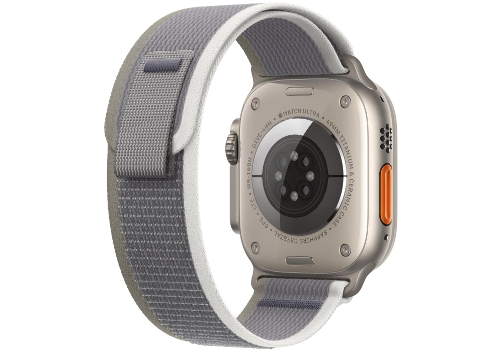 Apple Watch Ultra 2 Trail Loop vert/gris M/L