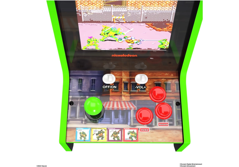 Arcade1Up Ninja Turtles 2-in-1