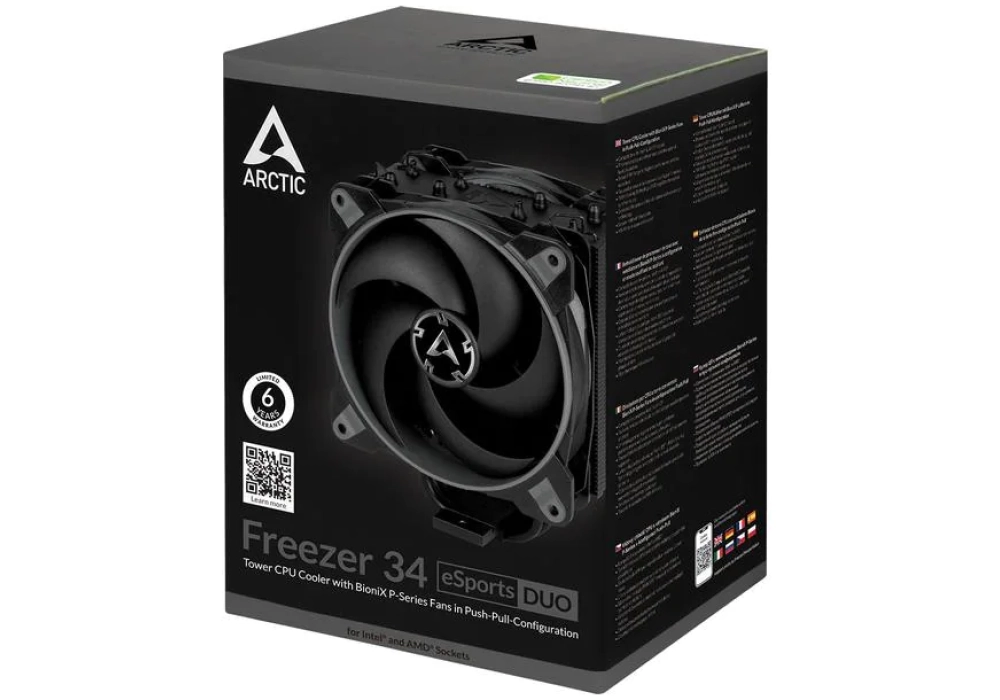 Arctic Cooling Freezer 34 eSports DUO (Gris)