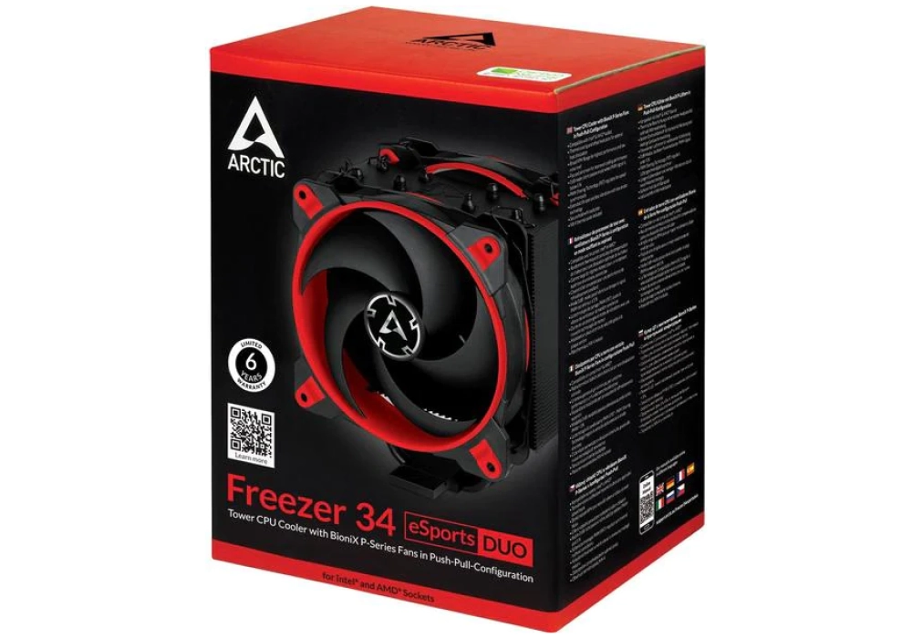 Arctic Cooling Freezer 34 eSports DUO (Rouge)