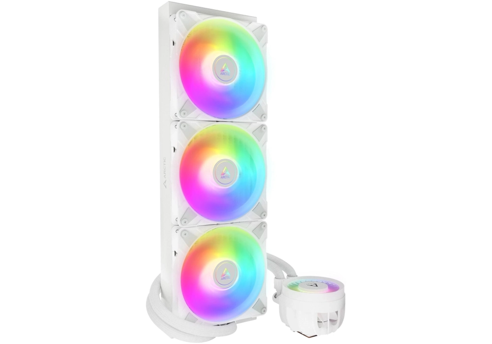 Arctic Cooling Liquid Freezer III 420 A-RGB Blanc