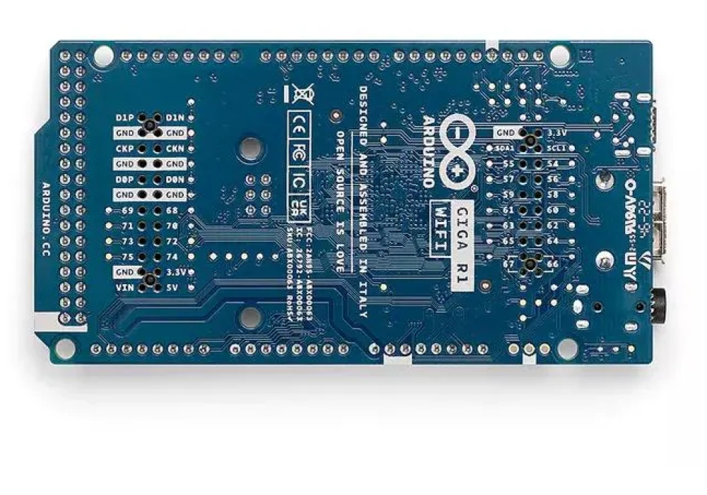 Arduino Carte de développement Arduino GIGA R1 WiFi