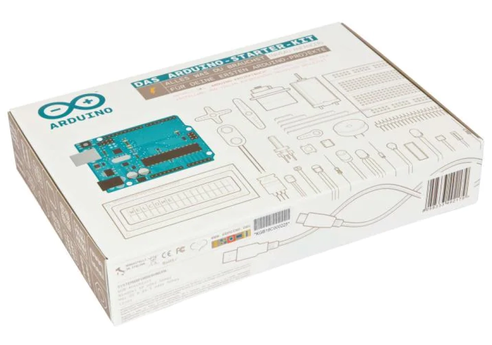 Arduino Kit de démarrage Arduino Uno R3 Allemand