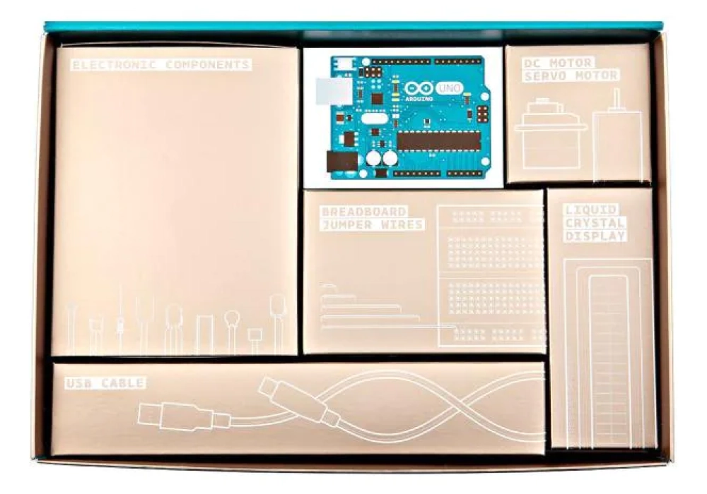 Arduino Kit de démarrage Arduino Uno R3 Allemand