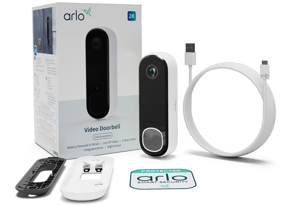 Arlo Doorbell Essential 2 2K