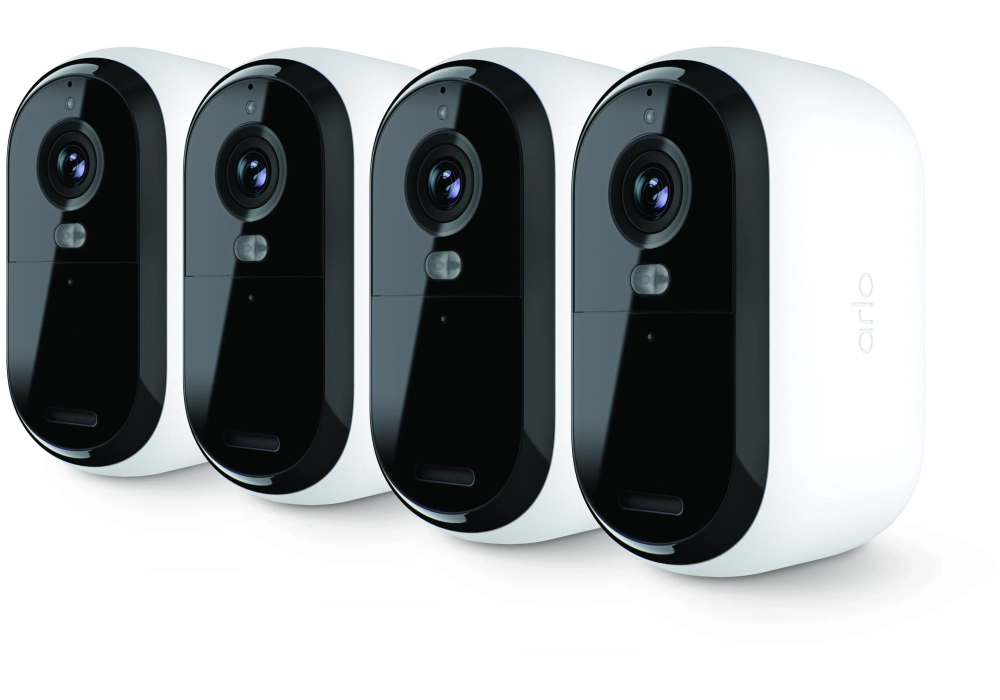 Arlo Essential Outdoor FHD (Gen 2) VMC2450 Blanc, set de 4