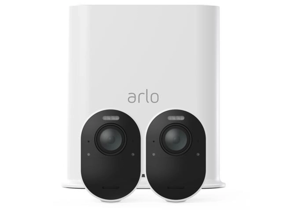 Arlo Ultra 2 Kit VMS5240 - Ensemble de 2 (Blanc)