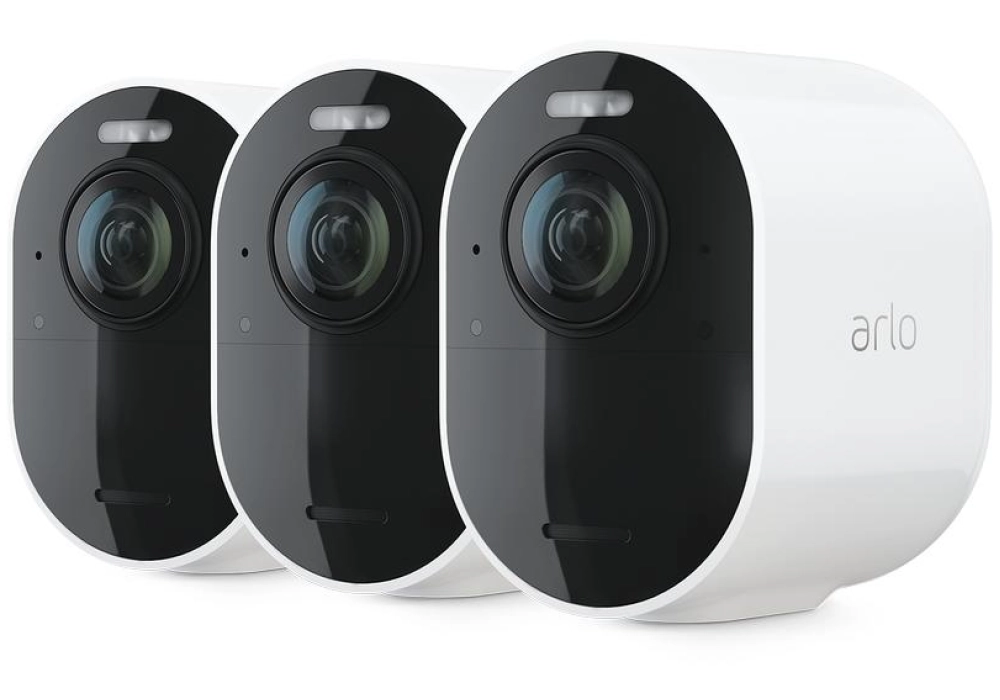 Arlo Ultra 2 Kit VMS5340 - Ensemble de 3 (Blanc)