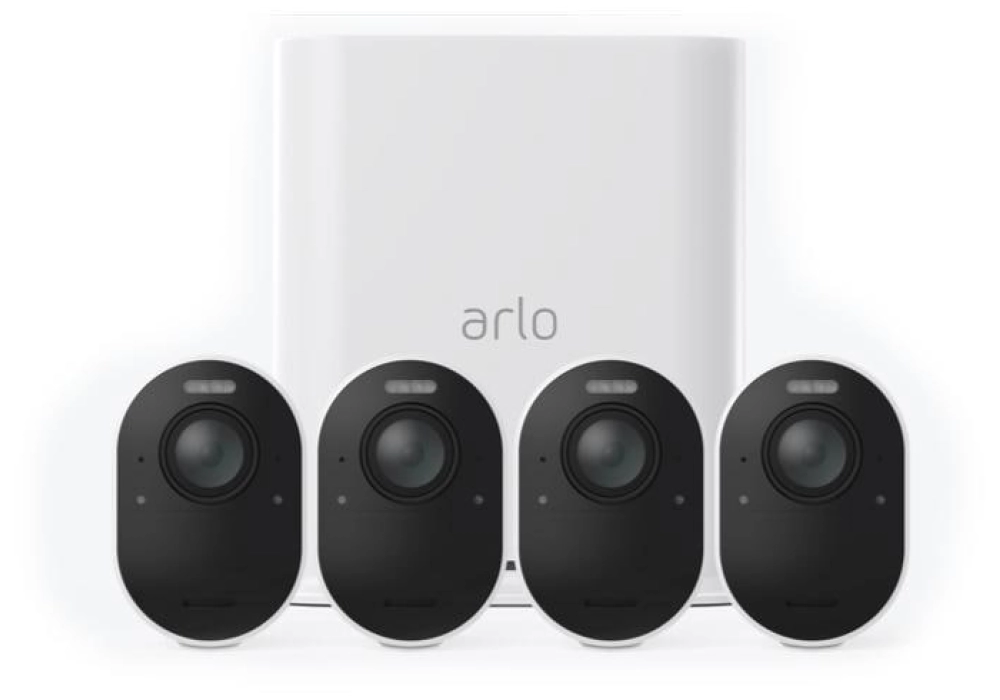 Arlo Ultra 2 Kit VMS5440 - Ensemble de 4 (Blanc)