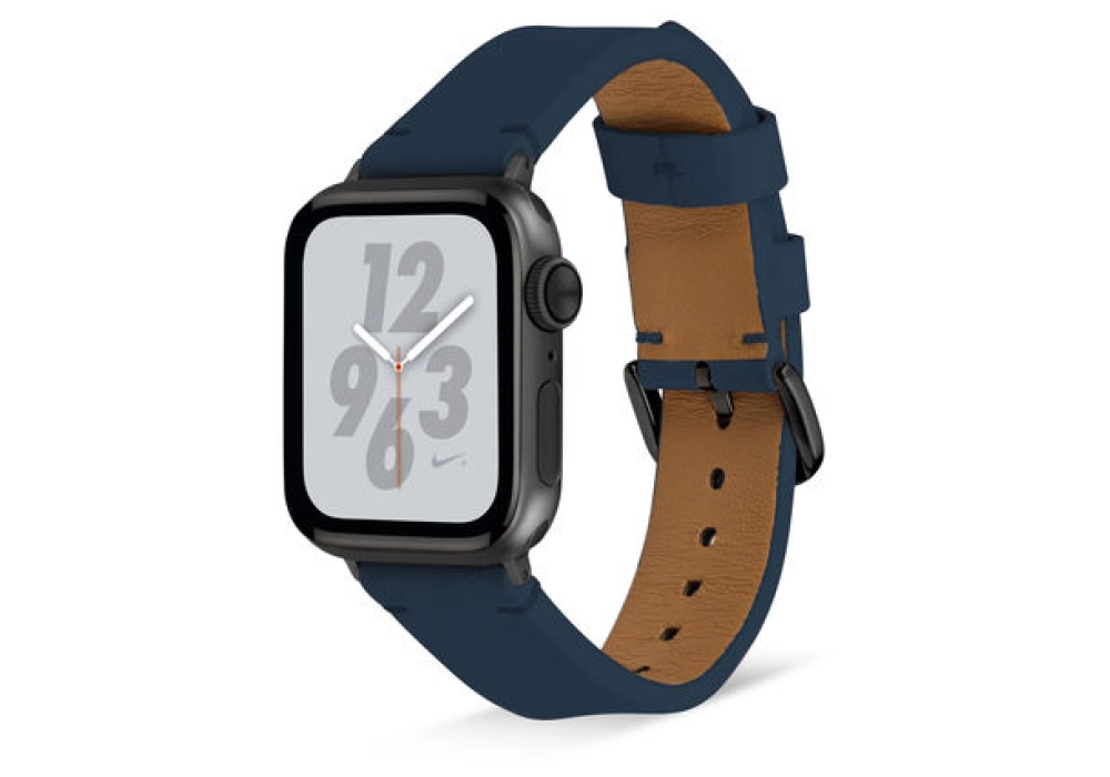 Artwizz WatchBand Leather - 42/44mm (Navy Blue)