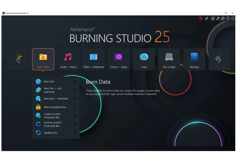 Ashampoo Burning Studio 25 ESD, Version complète, 1 PC