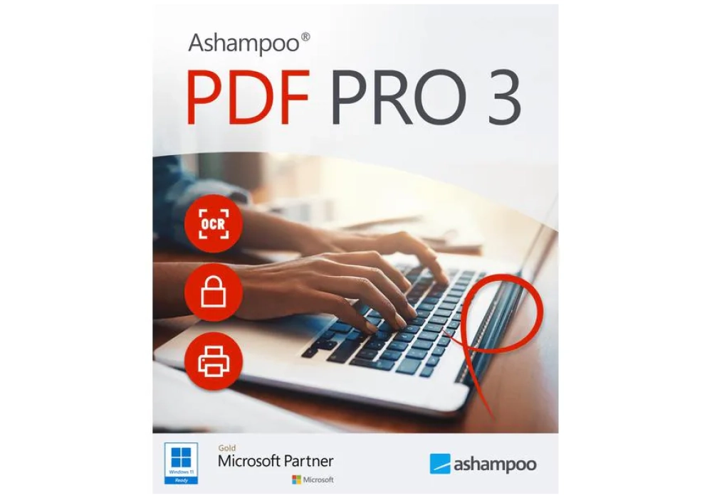 Ashampoo PDF Pro 3 ESD, Version complète, 1 PC