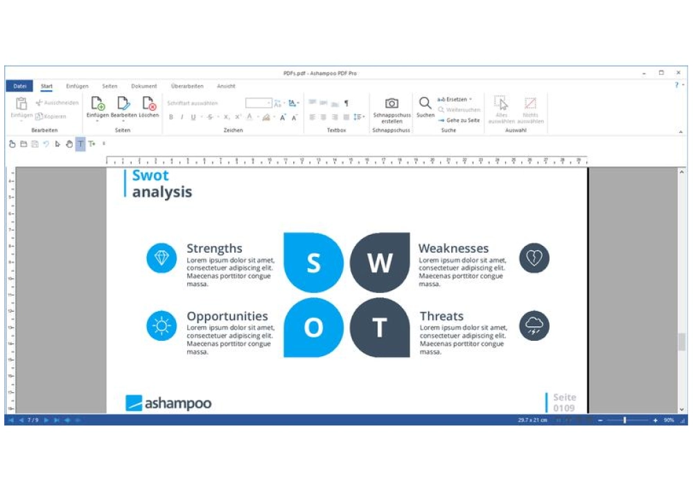 Ashampoo PDF Pro 3 ESD, Version complète, 1 PC