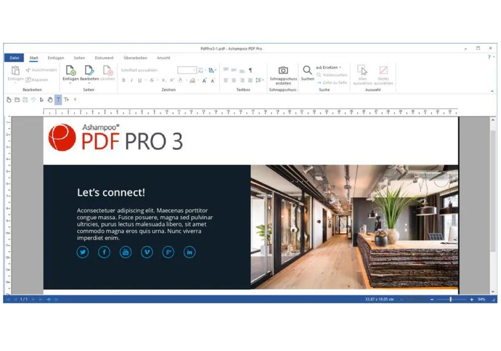 Ashampoo PDF Pro 3 ESD, Version complète, 1 PC