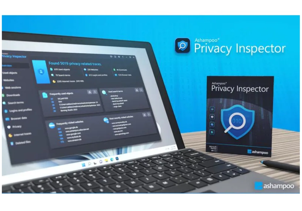 Ashampoo Privacy Inspector ESD, Version complète, 1 PC