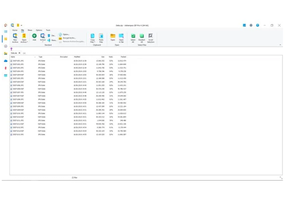 Ashampoo ZIP Pro 4 ESD, Version complète, 1 PC