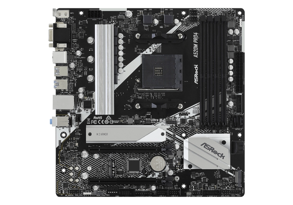 ASRock A520M Pro4