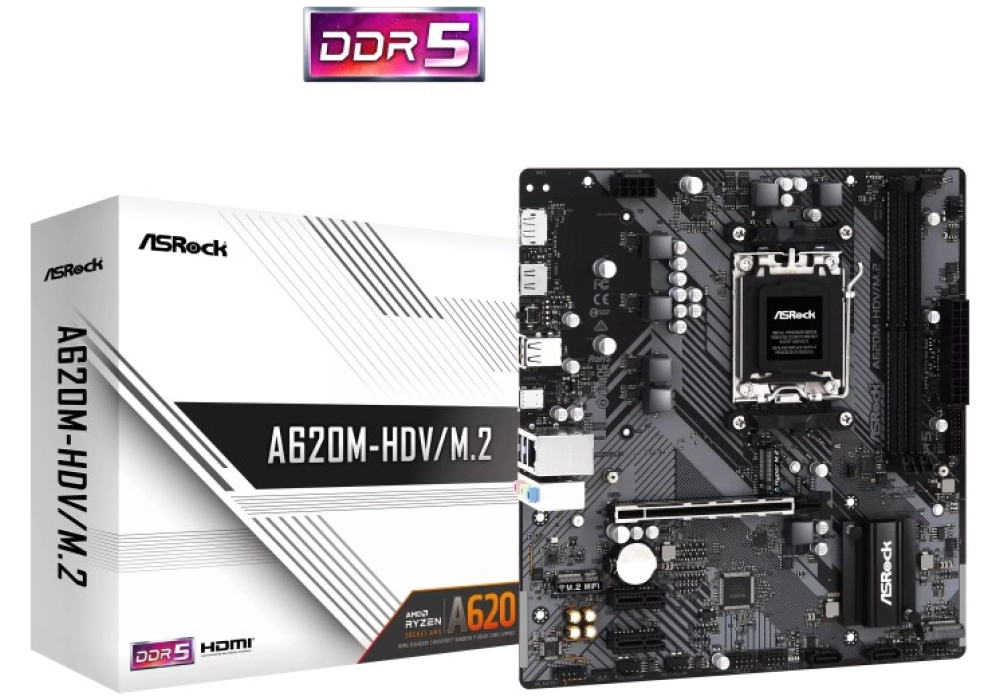 ASRock A620M-HDV/M.2