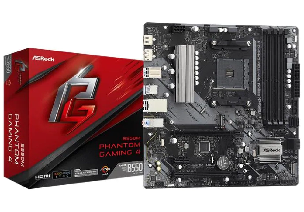 ASRock B550M Phantom Gaming 4