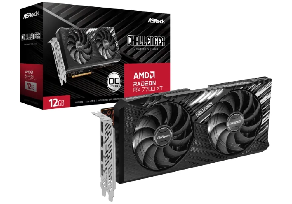 ASRock Radeon RX 7700 XT Phantom Gaming OC