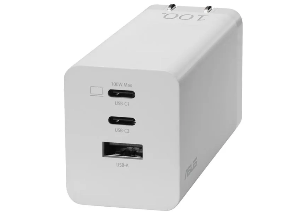 ASUS Bloc d’alimentation 3-Port 100W GaN Charger