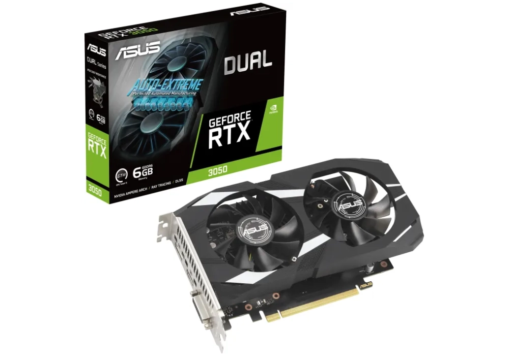 ASUS Dual GeForce RTX 3050 6GB