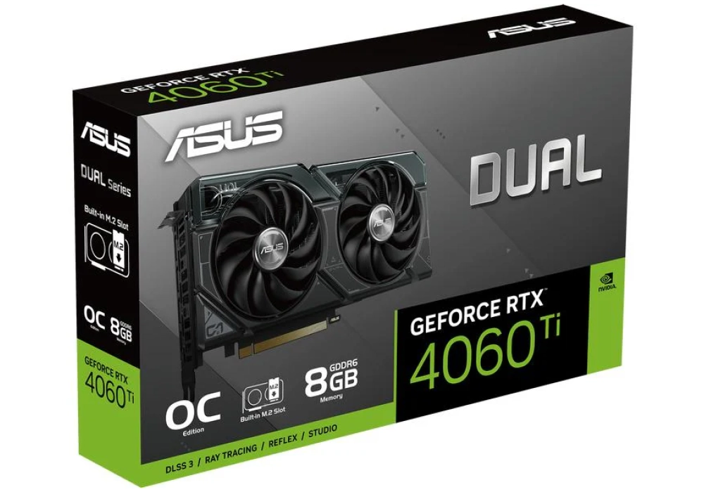 ASUS Dual GeForce RTX 4060 Ti SSD OC Edition 8 GB