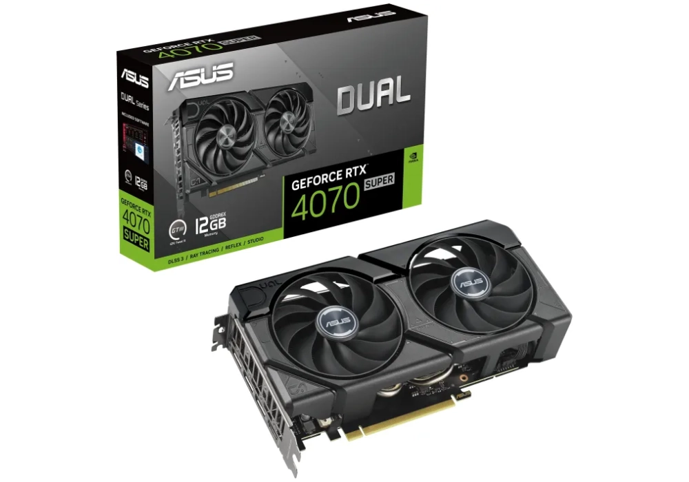 ASUS Dual GeForce RTX 4070 SUPER EVO 12 GB