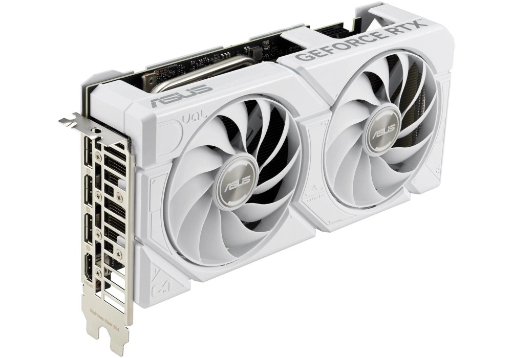 ASUS Dual GeForce RTX 4070 SUPER EVO OC 12 GB Édition blanche