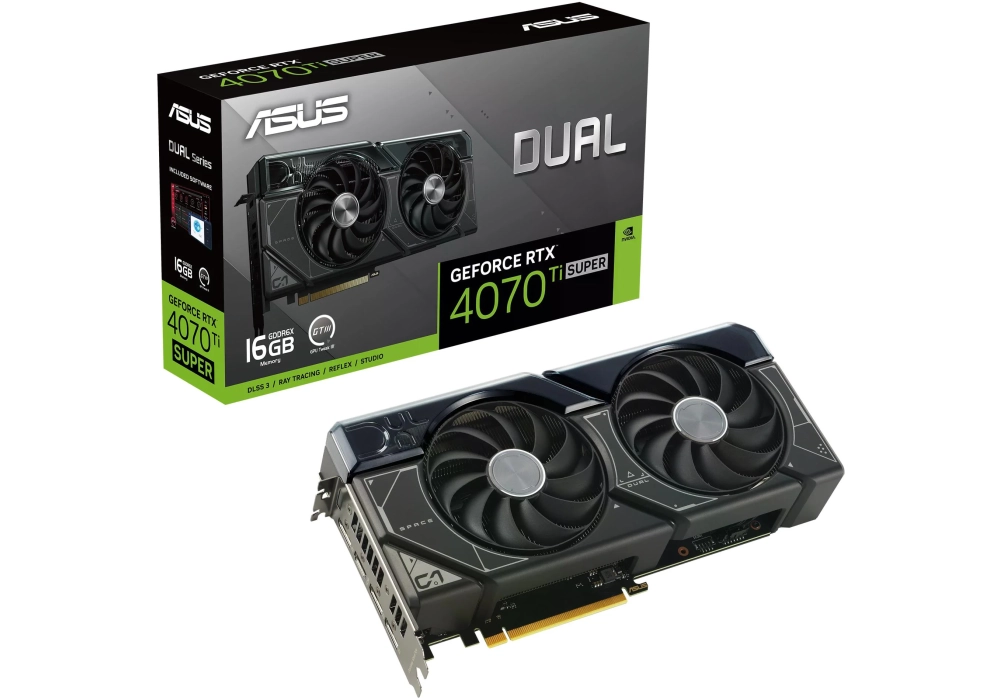 ASUS DUAL GeForce RTX 4070 Ti Super 16 GB