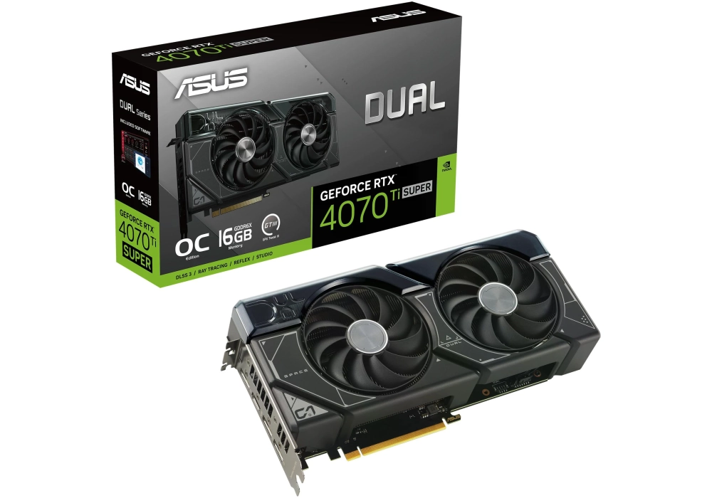 ASUS DUAL GeForce RTX 4070 Ti Super OC Edition 16 GB