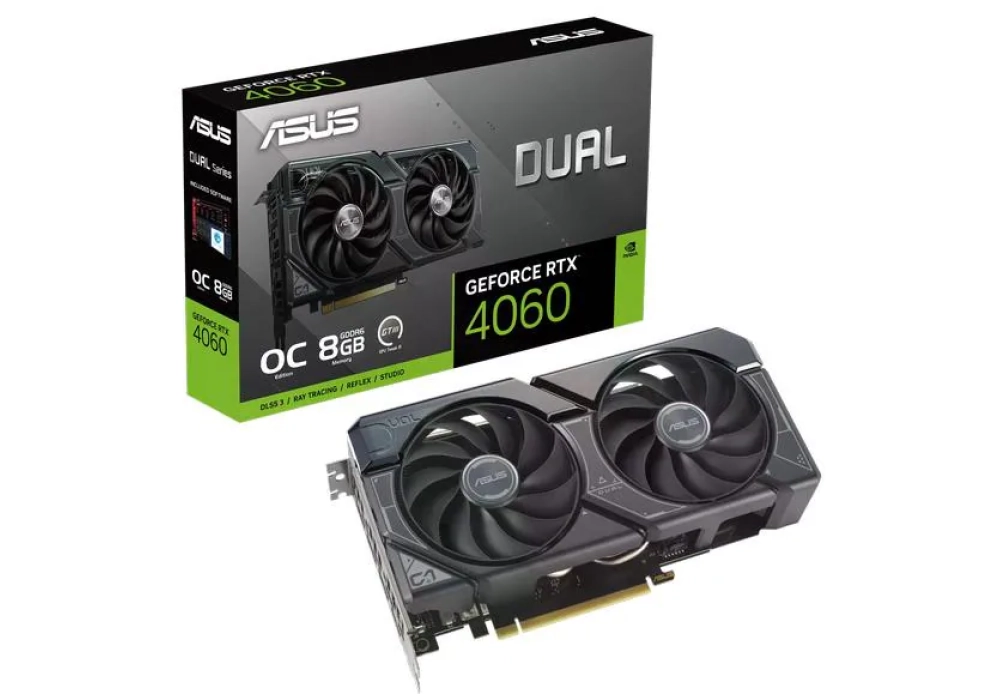 ASUS DUAL GeForce RTX4060 OC Edition 8 GB