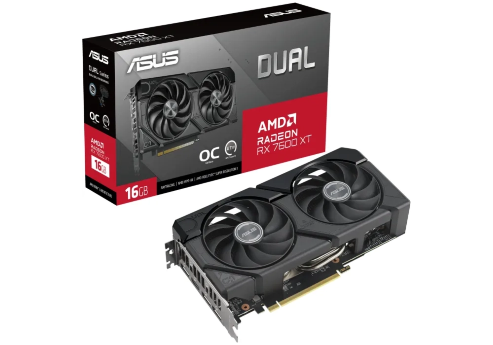 ASUS Dual Radeon RX 7600 XT OC