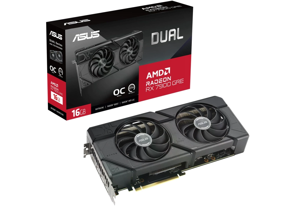 ASUS Dual Radeon RX 7900 GRE OC Edition 16 GB