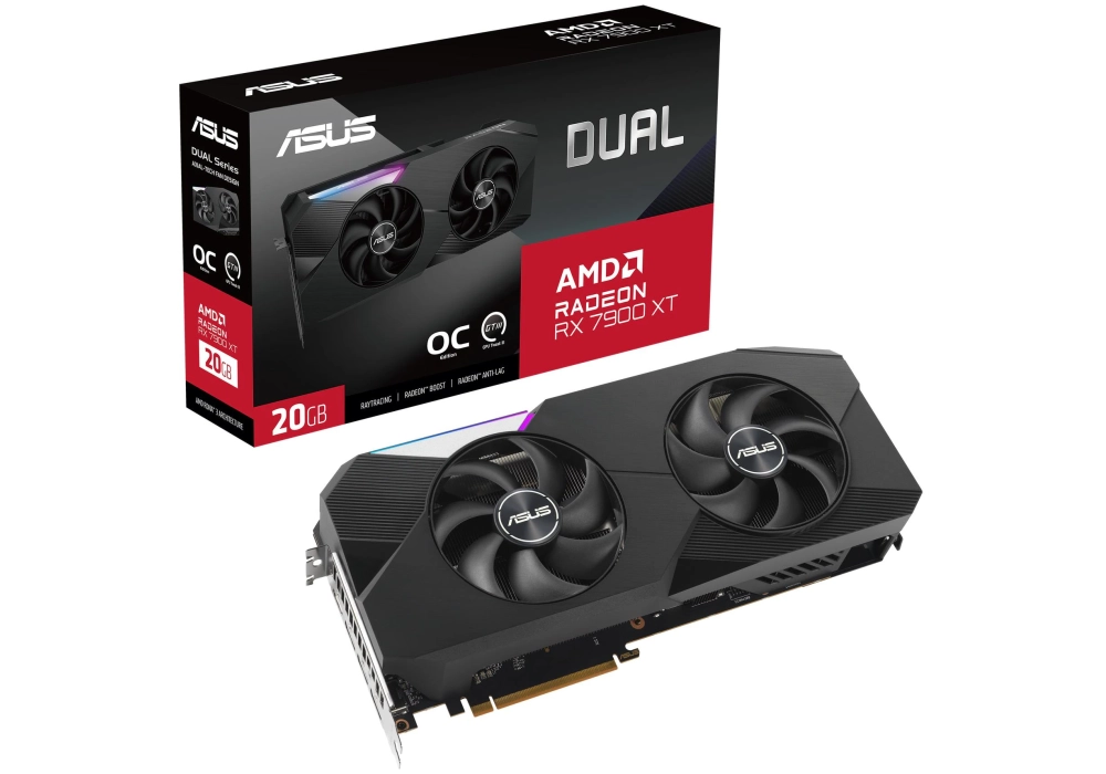 ASUS DUAL Radeon RX7900 XT OC 20 Go