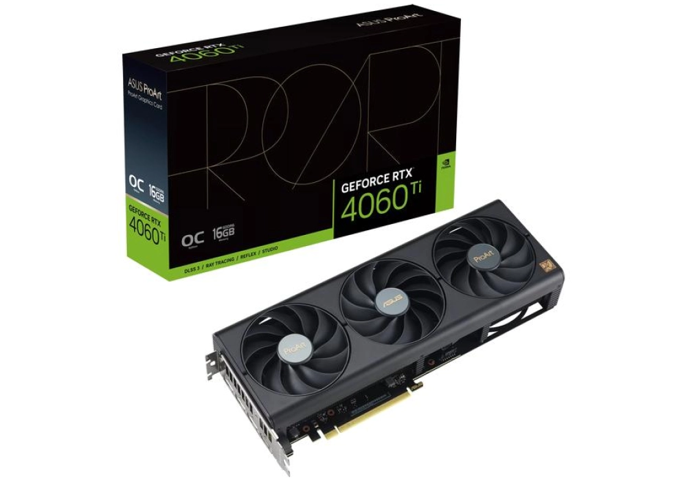 ASUS ProArt GeForce RTX 4060 Ti OC Edition 16 GB