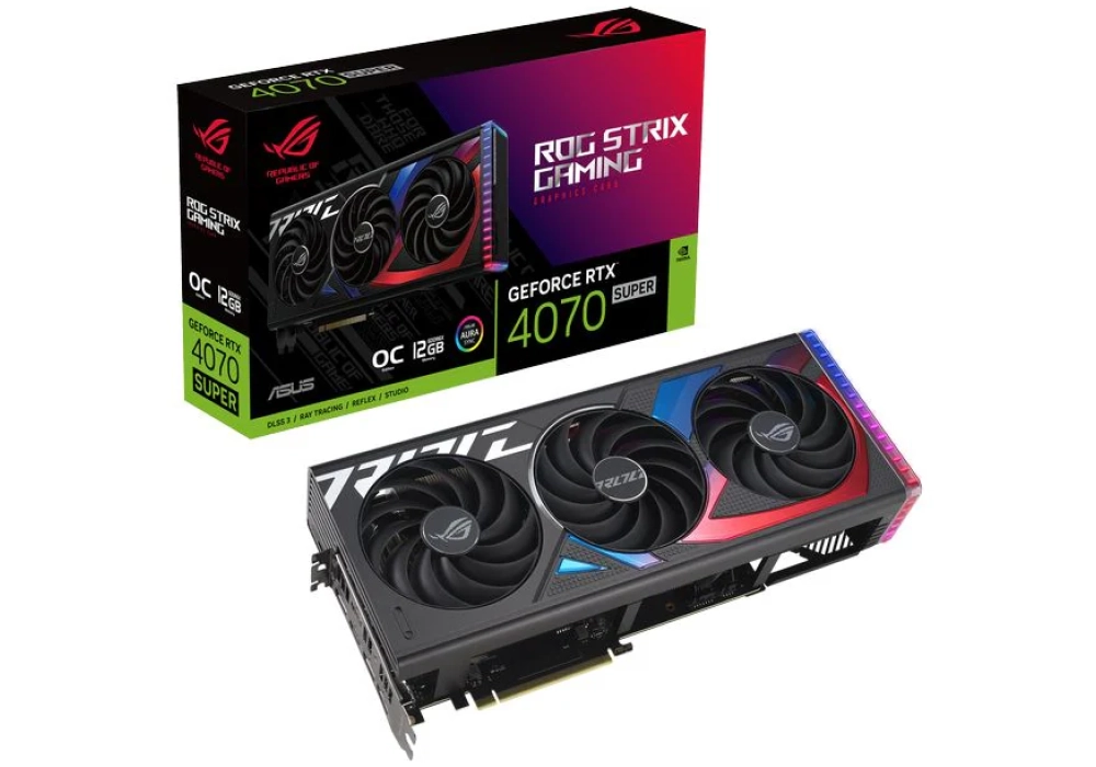 ASUS ROG Strix GeForce RTX 4070 SUPER OC Edition 12 GB