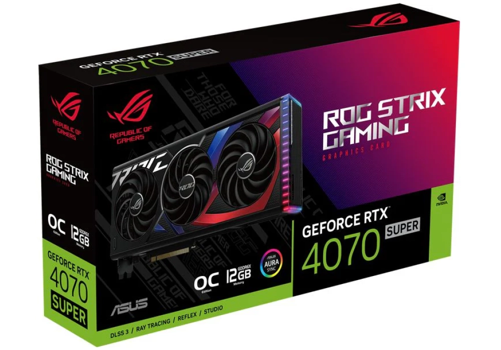 ASUS ROG Strix GeForce RTX 4070 SUPER OC Edition 12 GB